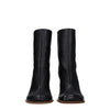 Jacquemus Black Leather Ankle Boots Jacquemus