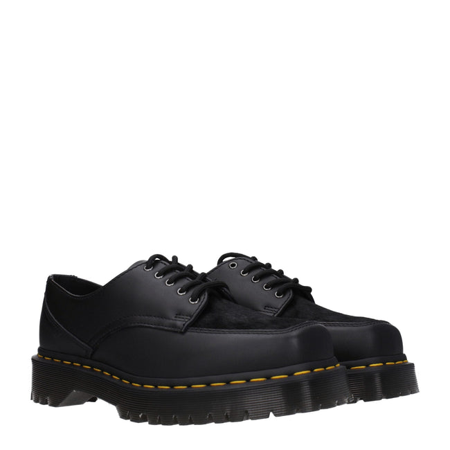 Dr. Martens Black Leather Oxfords And Derbies Dr. Martens