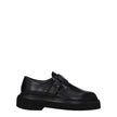 Max Mara Black Leather Oxfords And Derbies Max Mara