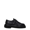 Max Mara Black Leather Oxfords And Derbies Max Mara