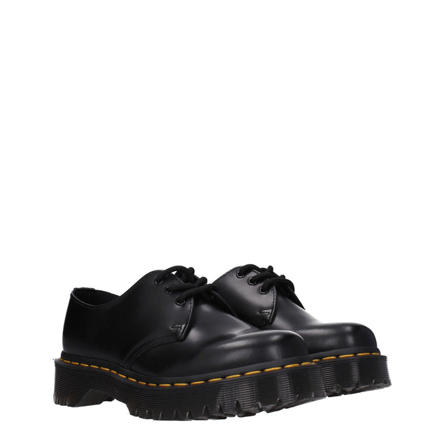 Dr. Martens Black Leather Oxfords And Derbies Dr. Martens