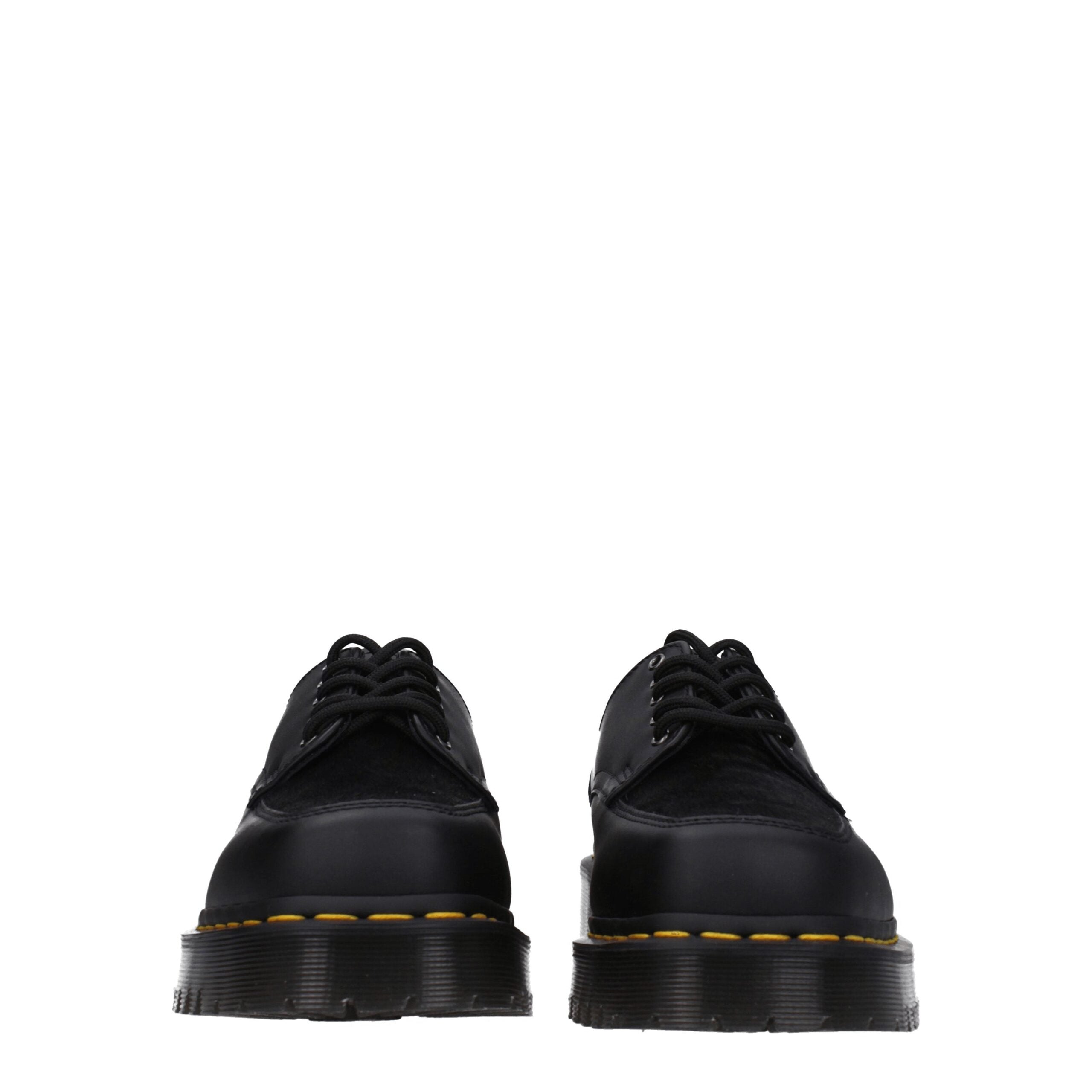 Dr. Martens Black Leather Oxfords And Derbies Dr. Martens