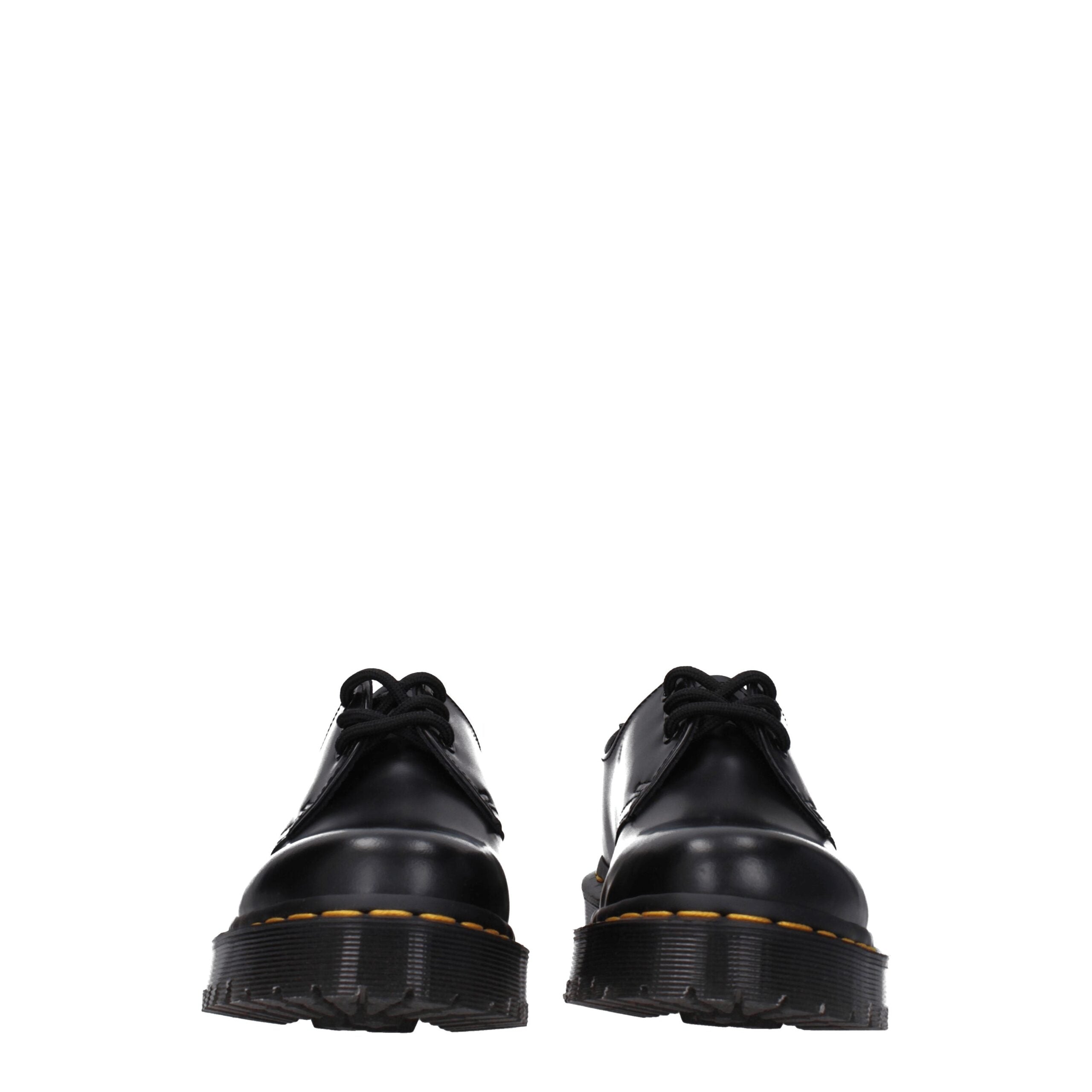 Dr. Martens Black Leather Oxfords And Derbies Dr. Martens