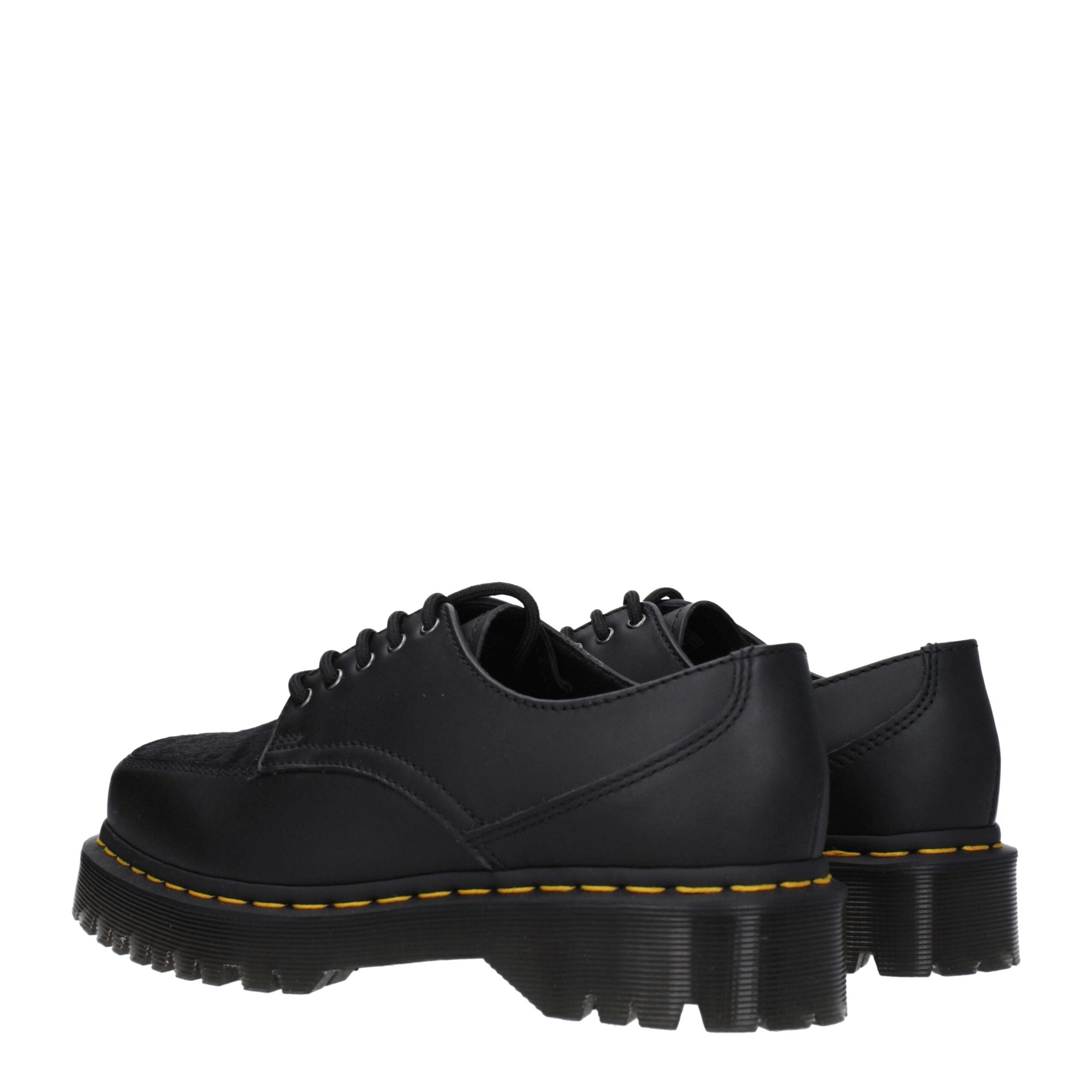 Dr. Martens Black Leather Oxfords And Derbies Dr. Martens