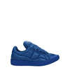 Lanvin Blue Leather Low Tops Lanvin