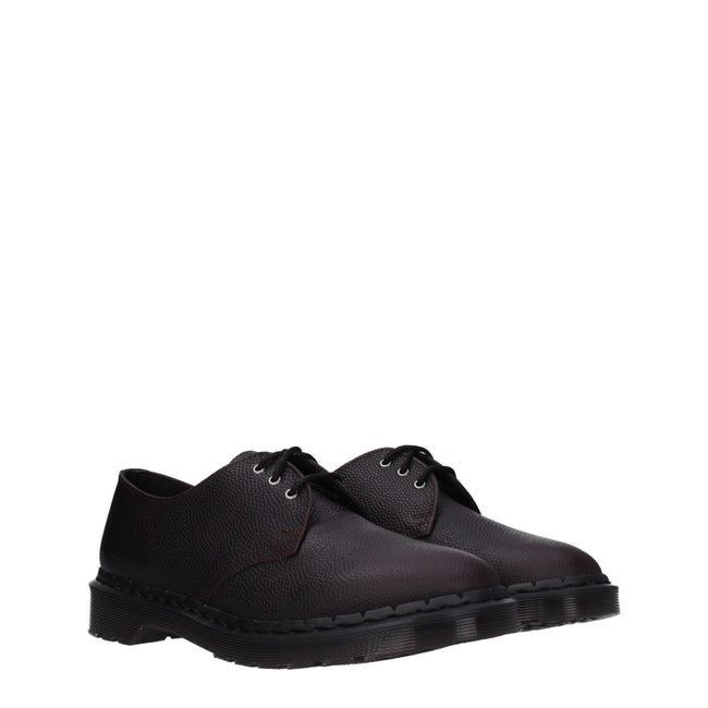 Dr. Martens Purple Leather Oxfords And Derbies Dr. Martens