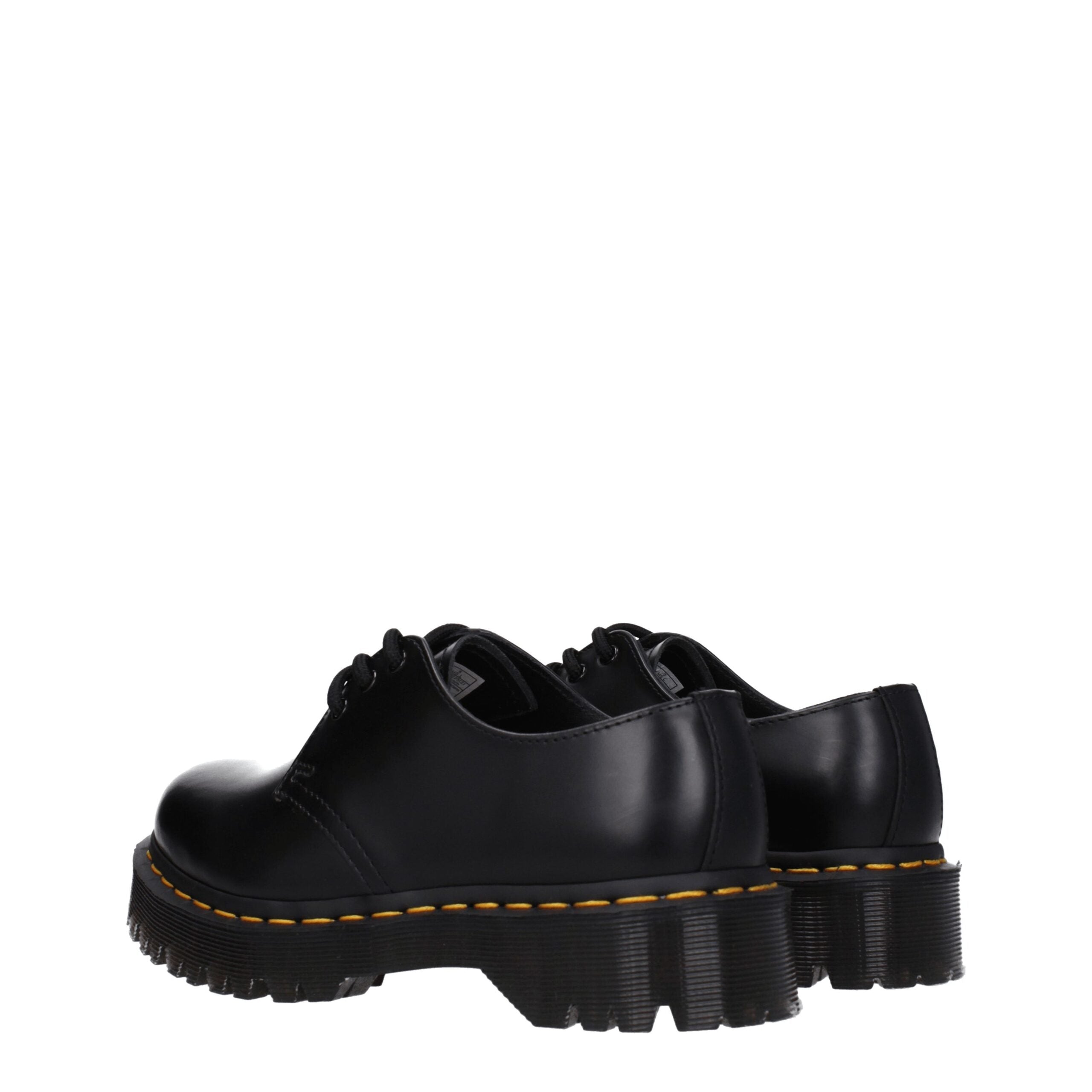 Dr. Martens Black Leather Oxfords And Derbies Dr. Martens