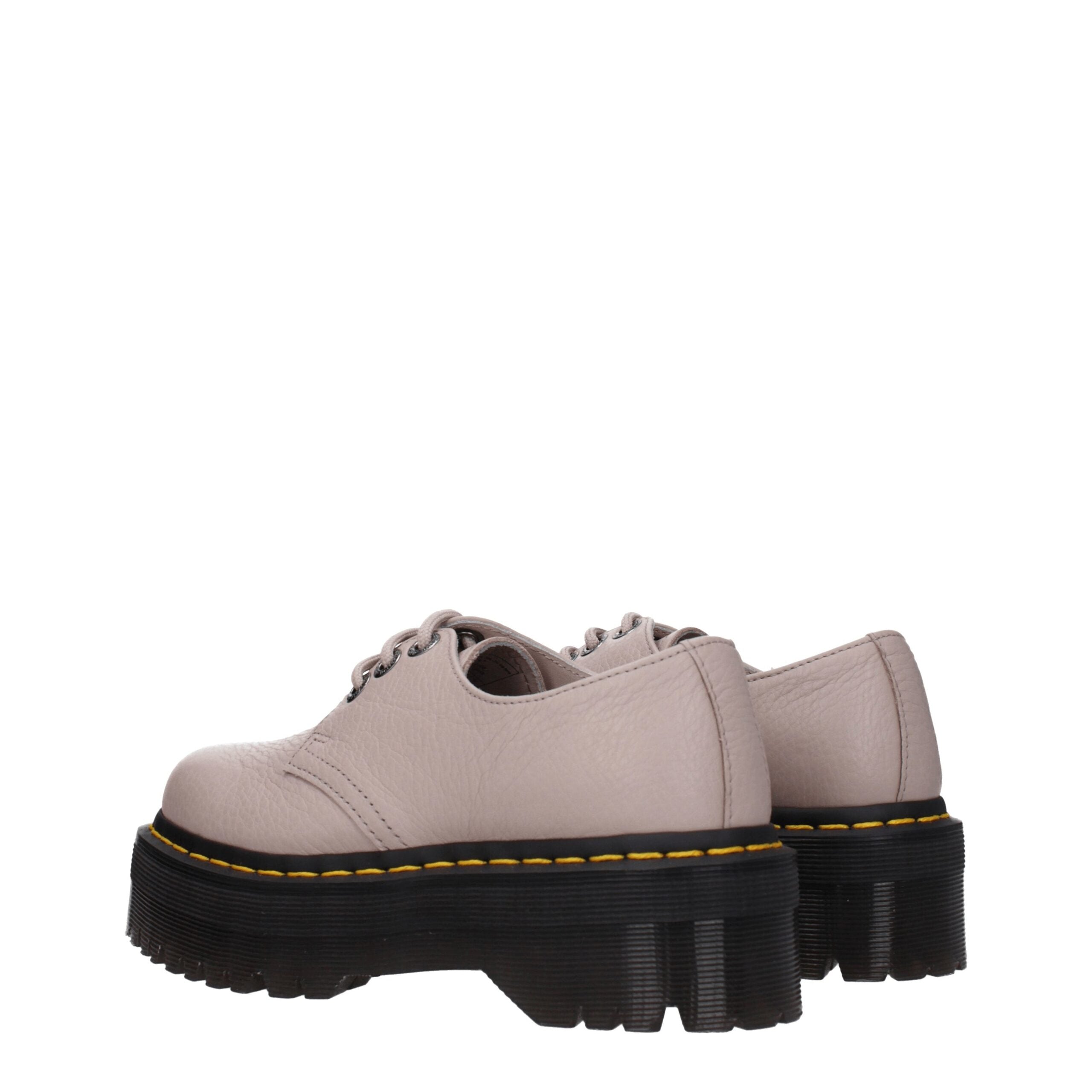 Dr. Martens Gray Leather Oxfords And Derbies Dr. Martens
