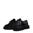 Max Mara Black Leather Oxfords And Derbies Max Mara