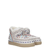 Mou White Leather Ankle Boots Mou