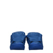Lanvin Blue Leather Low Tops Lanvin