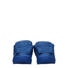 Lanvin Blue Leather Low Tops Lanvin