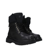 Versace Jeans Black Polyethylene Ankle Boots Versace Jeans