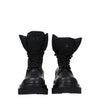 Versace Jeans Black Polyethylene Ankle Boots Versace Jeans