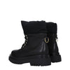 Versace Jeans Black Polyethylene Ankle Boots Versace Jeans