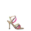Valentino Garavani Multicolor Leather Stiletto Heels Sandals Valentino Garavani