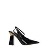 Valentino Garavani Black Leather Sandals Valentino Garavani