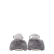 Fendi Gray Mink Slippers Sandals Fendi