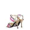 Valentino Garavani Multicolor Leather Stiletto Heels Sandals Valentino Garavani