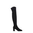 Valentino Garavani Black Fabric Over The Knee Valentino Garavani