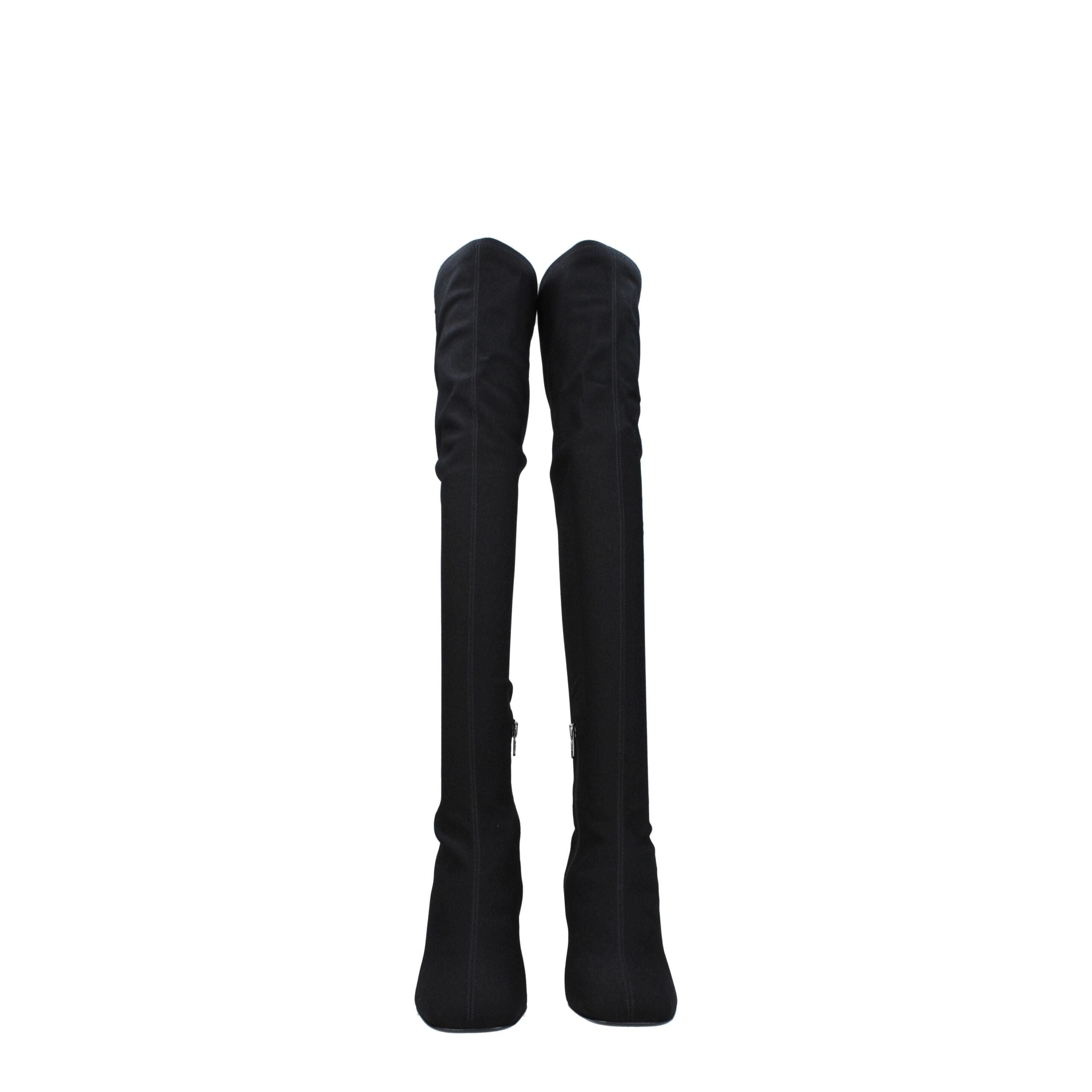 Valentino Garavani Black Fabric Over The Knee Valentino Garavani