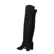 Valentino Garavani Black Fabric Over The Knee Valentino Garavani