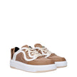 Stella McCartney Brown Fabric Chunky Sneakers Stella McCartney