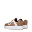 Stella McCartney Brown Fabric Chunky Sneakers Stella McCartney
