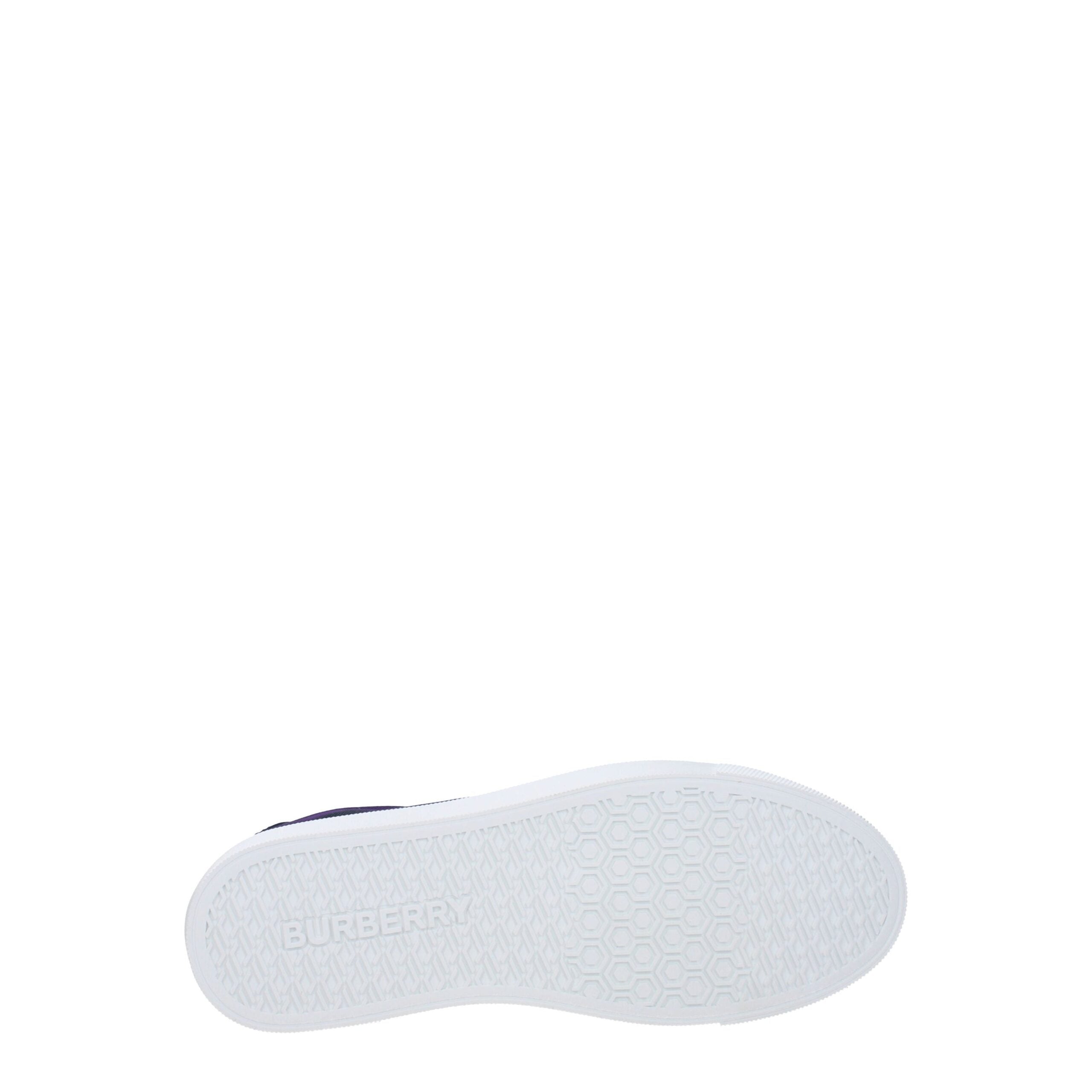 Burberry Green Fabric Sneakers Burberry