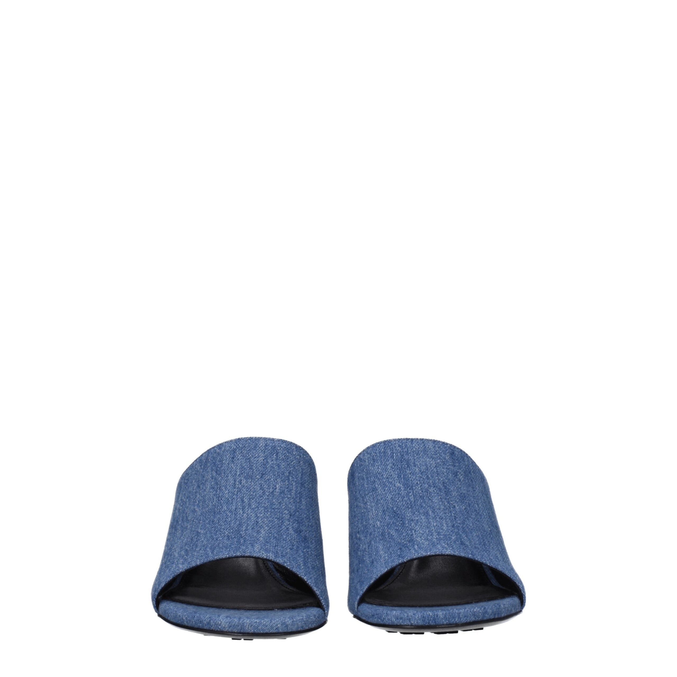 Givenchy Blue Fabric Platforms Givenchy
