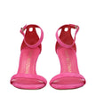 Stuart Weitzman Pink Leather Stiletto Heels Sandals Stuart Weitzman