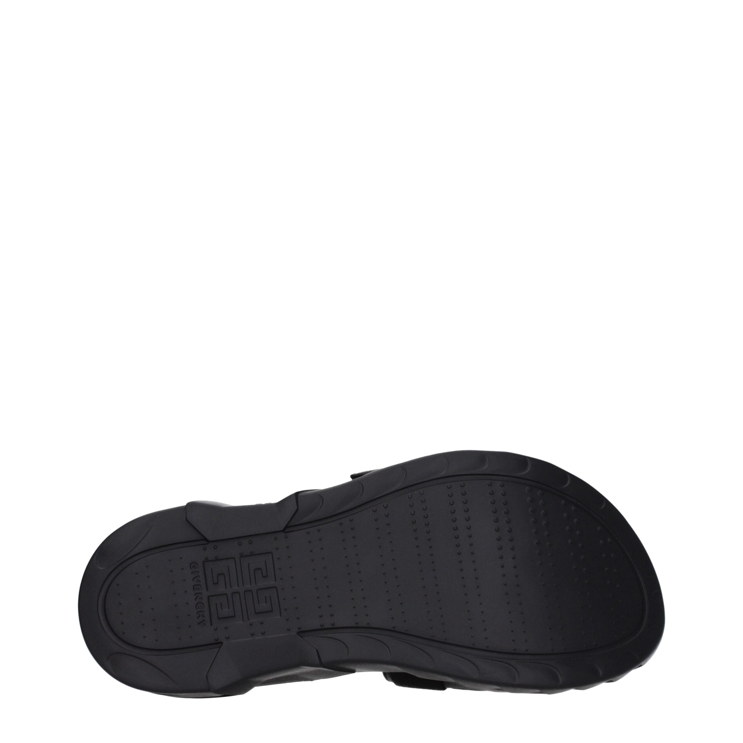 Givenchy Black Fabric Slippers Sandals Givenchy