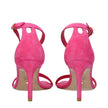 Stuart Weitzman Pink Leather Stiletto Heels Sandals Stuart Weitzman