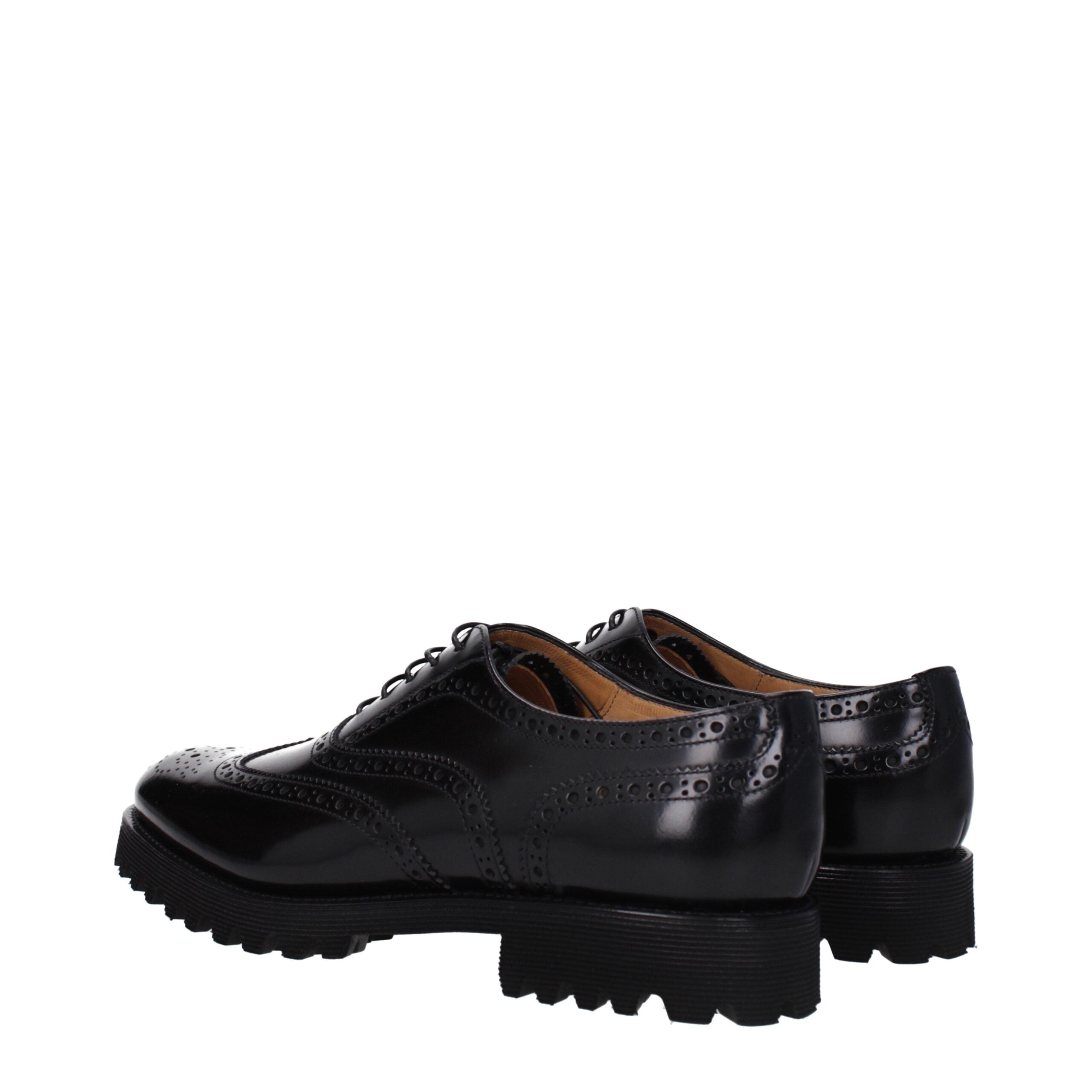Church's Black Leather Oxfords And Derbies Church's