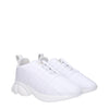 Burberry White Leather Sneakers Burberry