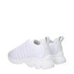 Burberry White Leather Sneakers Burberry