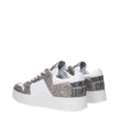 Jimmy Choo White Leather Chunky Sneakers Jimmy Choo
