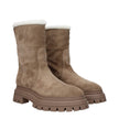 Stuart Weitzman Beige Leather Ankle Boots Stuart Weitzman