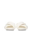 Jil Sander White Leather Slippers Sandals Jil Sander