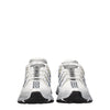 Versace White Fabric Athletic Sneakers Versace