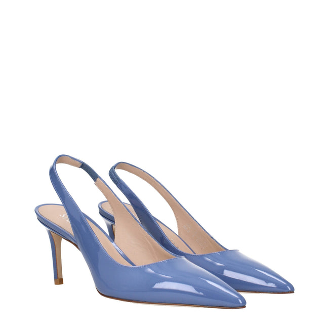 Stuart Weitzman Light Blue Leather High Heel Pumps Stuart Weitzman