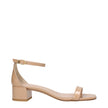 Stuart Weitzman Pink Leather Flat Sandals Stuart Weitzman