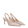 Stuart Weitzman Pink Fabric High Heel Pumps Stuart Weitzman