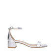 Stuart Weitzman Gray Leather Flat Sandals Stuart Weitzman