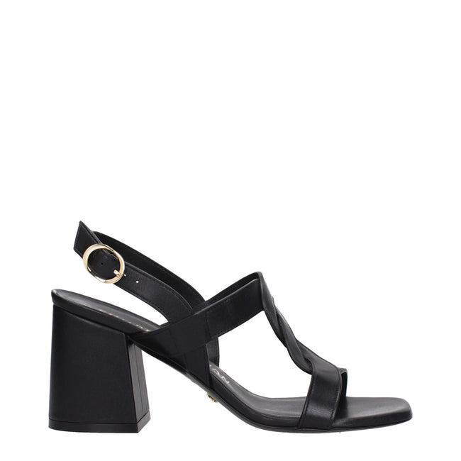 Stuart Weitzman Black Leather Platforms Stuart Weitzman