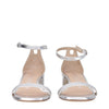 Stuart Weitzman Gray Leather Flat Sandals Stuart Weitzman