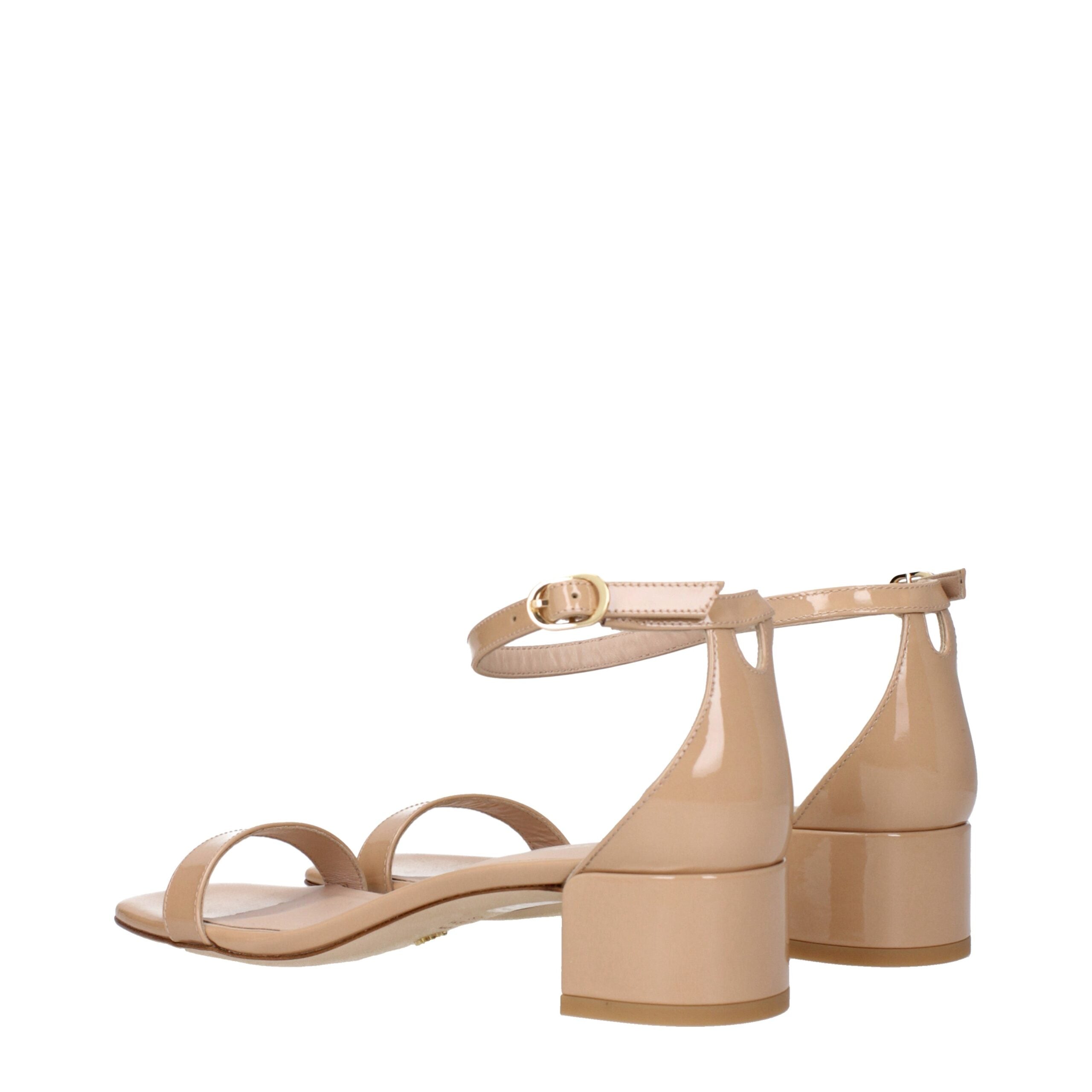 Stuart Weitzman Pink Leather Flat Sandals Stuart Weitzman
