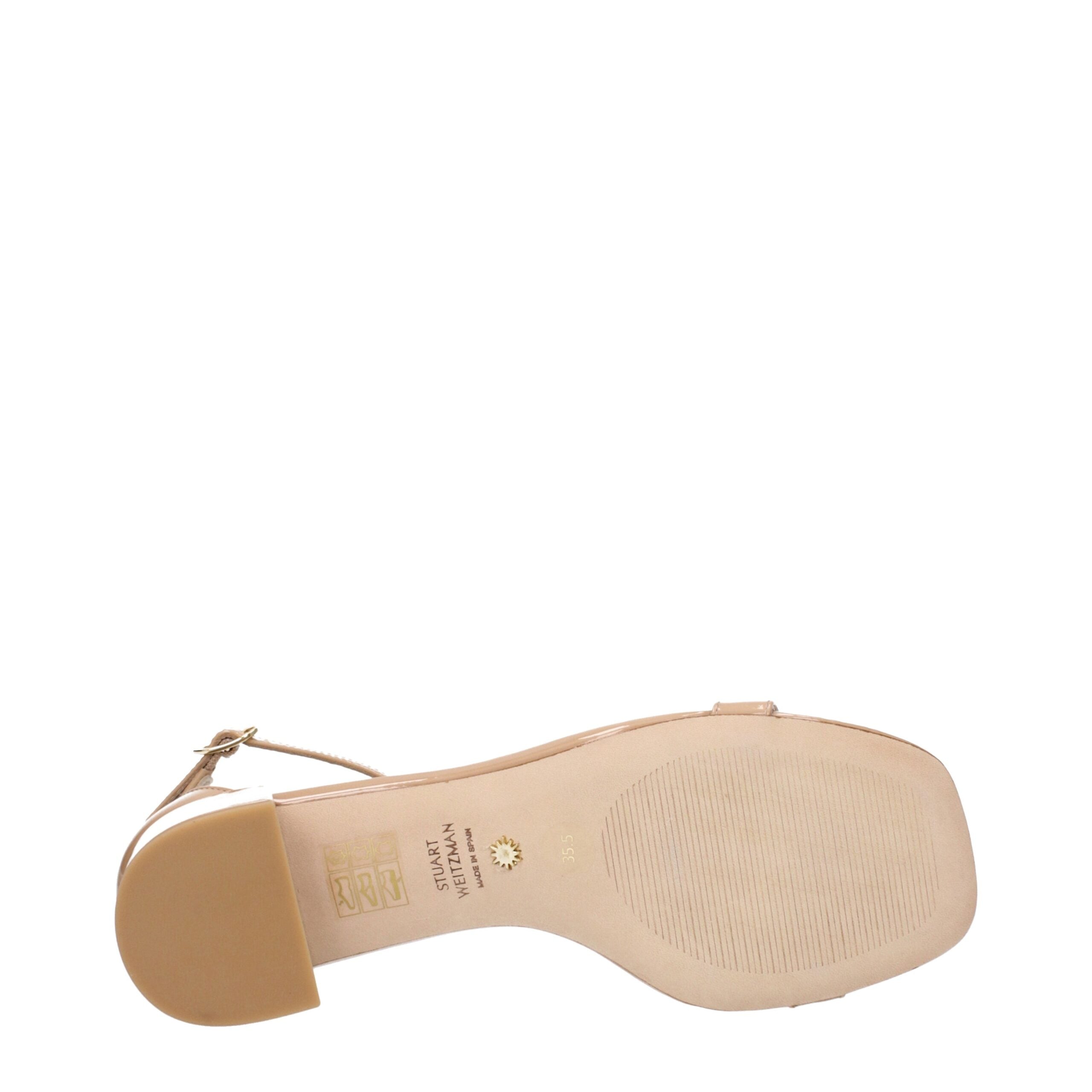 Stuart Weitzman Pink Leather Flat Sandals Stuart Weitzman