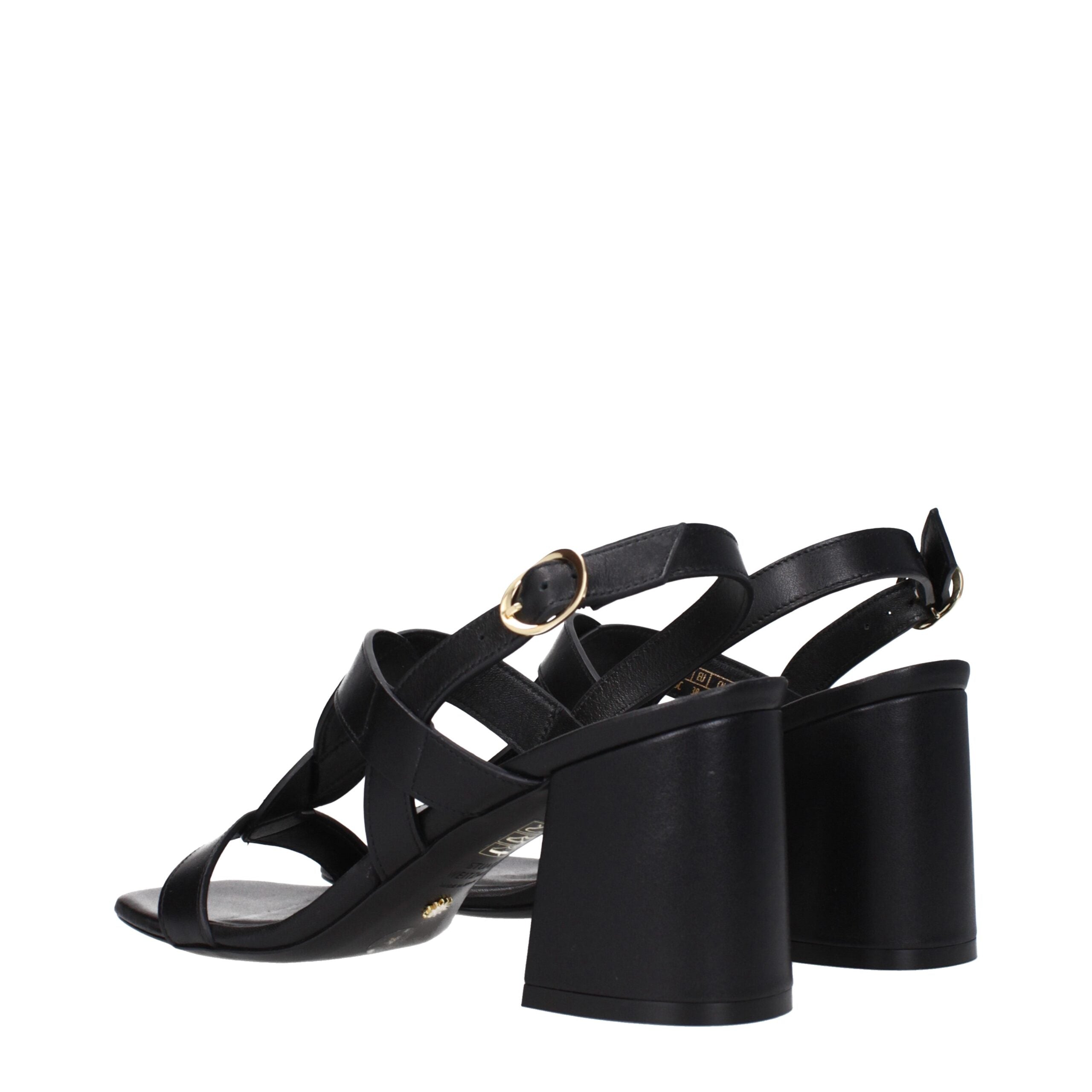 Stuart Weitzman Black Leather Platforms Stuart Weitzman