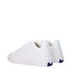 Burberry White Leather Low Tops Burberry